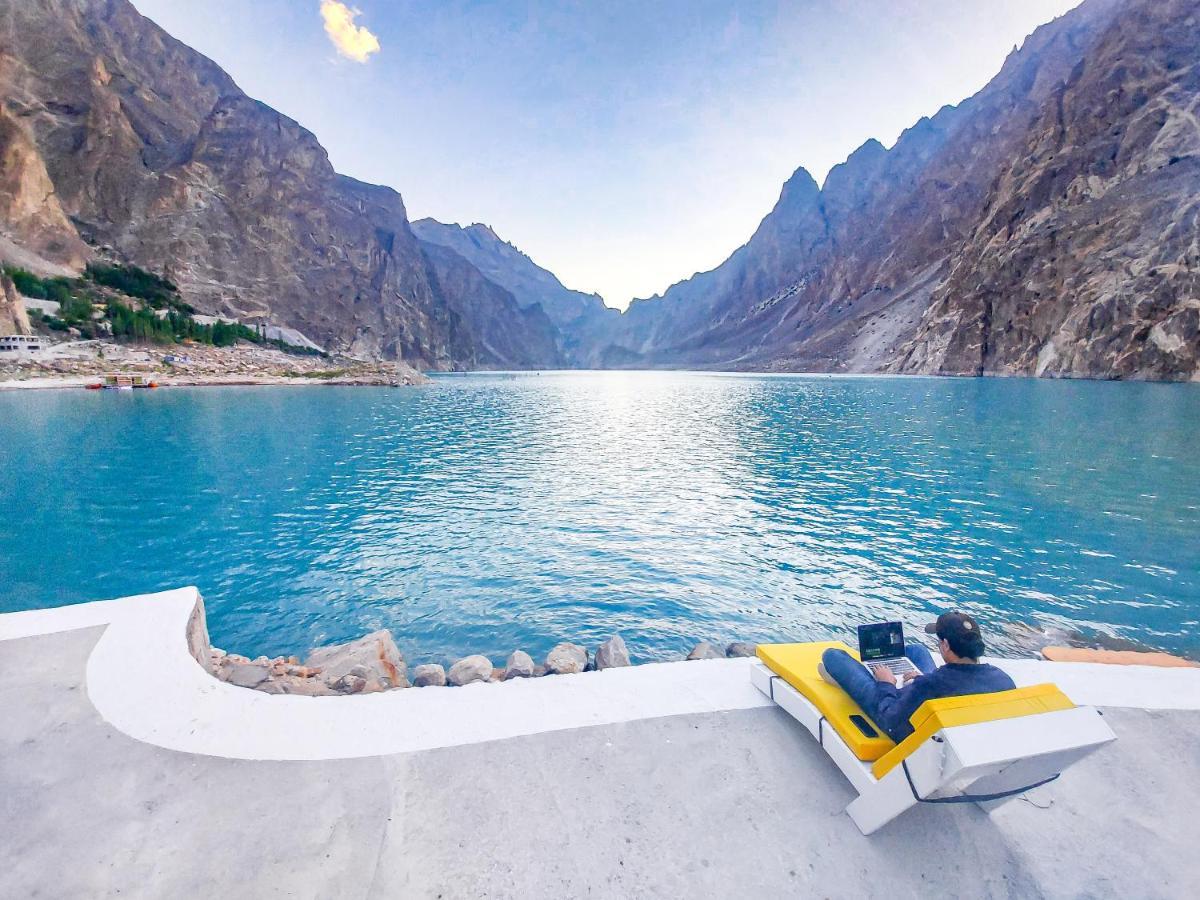 Luxus Hunza Attabad Lake Resort Karimabad  Exterior foto