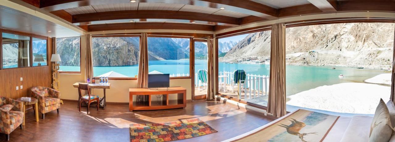 Luxus Hunza Attabad Lake Resort Karimabad  Exterior foto